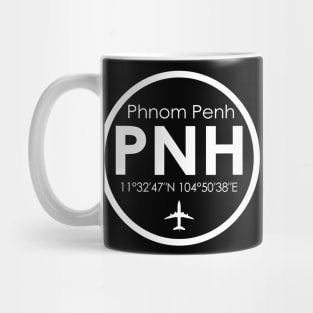 PNH, Phnom Penh International Airport Mug